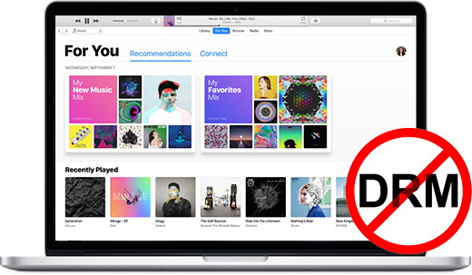 Suppression d'Apple Music DRM à l'aide d'Apple Music Converter