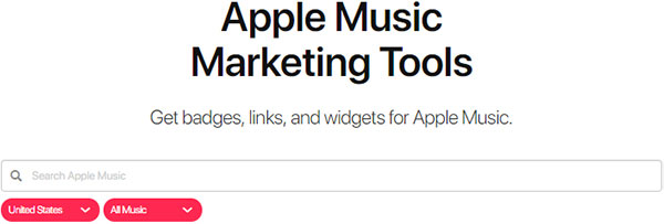 Outils de marketing Apple Music