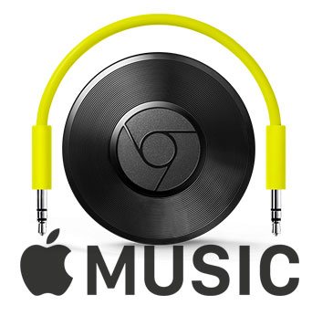 Übertragen Sie Apple Music mit Chromecast Audio auf den Lautsprecher