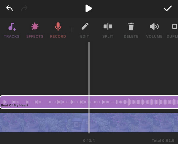 InShot Background Music Editing