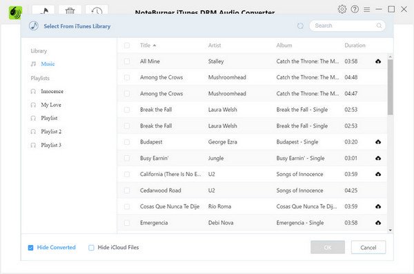 Noteburner iTunes DRM Audio Converter