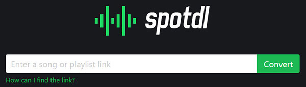 Spotdl Interface