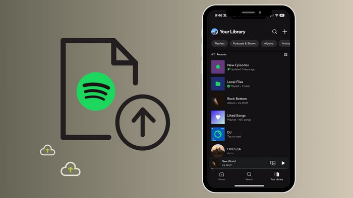 upload music to spotify