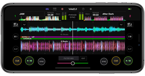 WeDJ for iPhone
