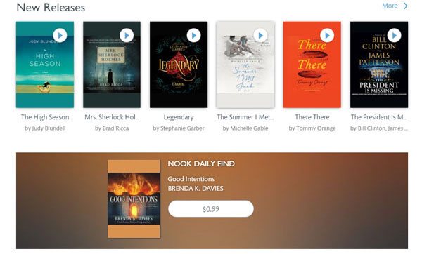 Nook AudioBooks: Nook Daily Find