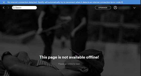 Spotify Error Code 4