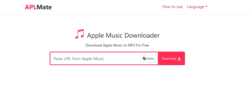 APLMate apple music playlist to mp3 converter