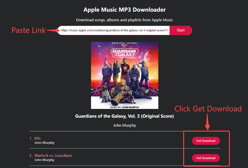 online apple music playlist to mp3 downloader