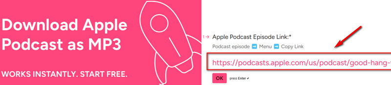 frame online apple podcast downloader