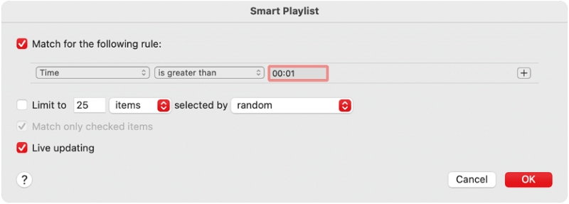 smart playlist