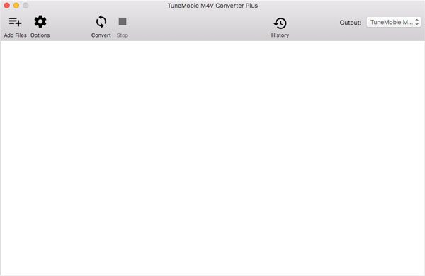 TuneMobie M4V Converter Plus for Mac Interface