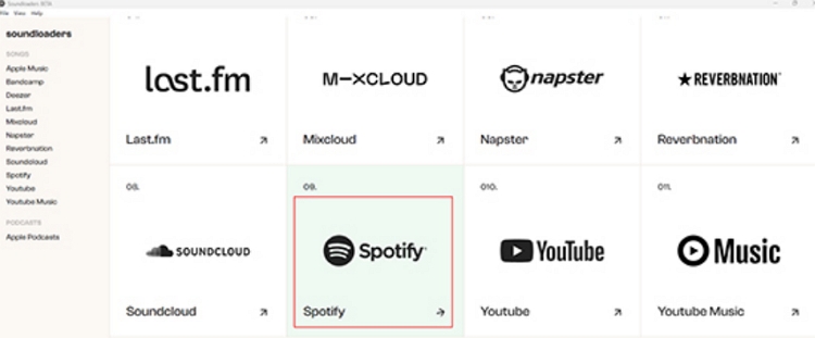 activate soundloaders spotify downloader app