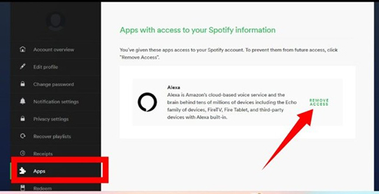 logout spotify from partner devices