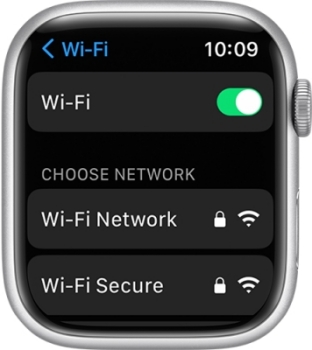 set up wifi on apple watch