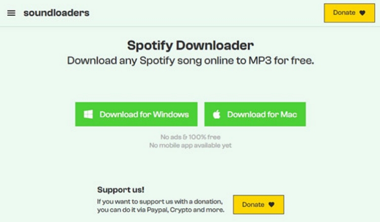 soundloaders spotify downloader review