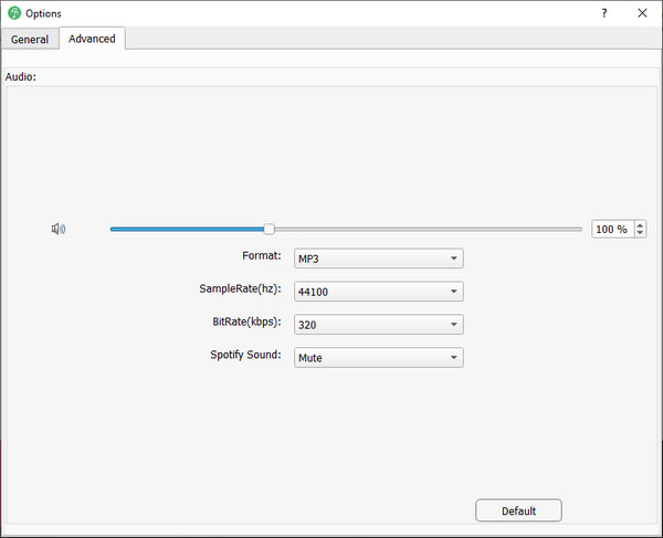 Choose Output Format